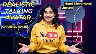 How to CREATE A TALKING AI AVATAR for FREE | Ai Avatar generator Free | lip sync ai