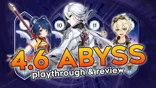 4.6 abyss playthrough & review with arlecchino!