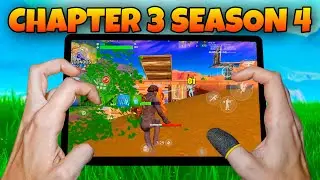 Playing Chapter 3 Season 4 On Fortnite Mobile