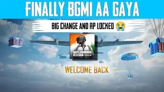🔥FINALLY BGMI IS HERE | BGMI NEW UPDATE | RP LOCKED PROBLEM | MRSMARTYT
