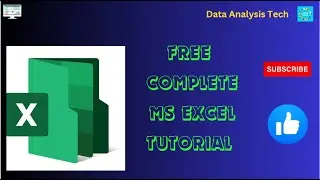 Complete MS Excel Tutorial for Beginners