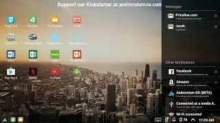 Turn your android device in working computer [Installation guide +demo] AndromiSum OS