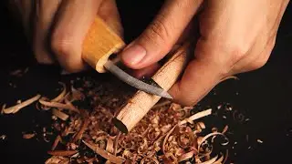 ASMR So Satisfying Wood Carving for Sleep 오늘은 우드카빙으로 잠들어볼깡