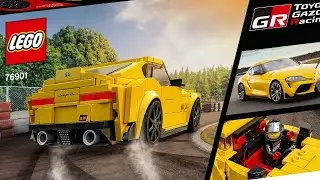 LEGO Toyota Supra build on The Elijah, Mady, and Enzo Show