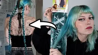 how to do SUPER long braids on all hair