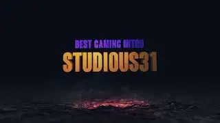 3D Grunge Gaming Dark Logo Intro Video After Effects Template - Studious31 Gaming intro Template