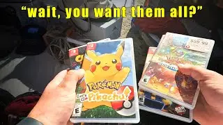 I Found Nintendo Switch Games at my Local Flea Market!
