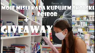 JOŠ JEDAN BACK TO SCHOOL GIVEAWAY + MOJE MISLI KADA KUPUJEM ŠKOLSKI PRIBOR