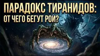 Warhammer 40k: Тираниды НЕ ОХОТНИКИ. Кошмар, который заставил Бога бежать.