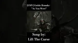 [GMV] Gothic Remake - "As You Were" #GMV #GothicRemake #Shorts