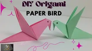Origami Bird instructions || How to make a Paper Bird easy step by step