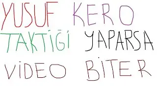 YUSUF KERO TAKTİĞİ YAPARSA VİDEO BİTER