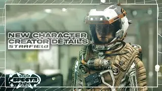 New Character Creator Details! - STARFIELD