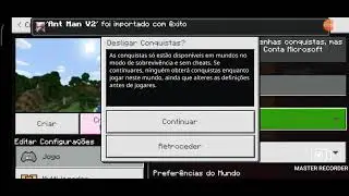 Como virar o homem formiga no minecraft