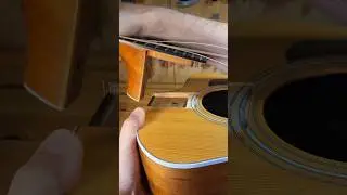 How I did a neck reset on a Taylor acoustic guitar. #luthier #guitarrepair #luthiery