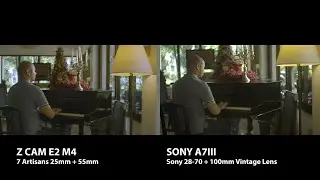 Z Cam E2 M4 VS Sony A7III | 4K Video Comparison