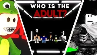 4 Teens vs 1 Adult | Roblox Odd Man Out
