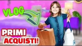 VLOG ABBIAMO FATTO i PRIMI ACQUISTI per LA NUOVA CAMERETTA di DESIREE!🤩 #sorellepazzerelle