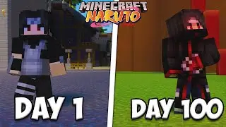 I Survived 100 Days in Naruto Anime Mod... As an UCHIHA!