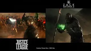 Justice League Comparison: 2017 vs. 2021 | Darkseid Vs. The Old Gods