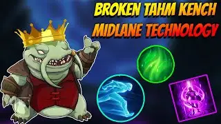 How To Carry Your Team As Tahm Kench Mid In Ranked | New Technology