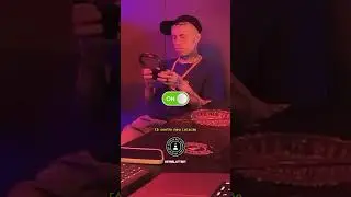 Mc Daniel gravando sem auto tune 