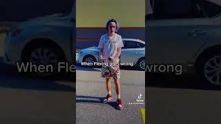 When flexing goes wrong!