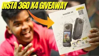 Brand New INSTA 360 X4 GIVEAWAY 😍 Worth 55K 💰