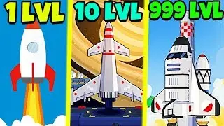 ЭВОЛЮЦИЯ РАКЕТЫ ЧТОБЫ ДОЛЕТЕТЬ ДО САМОЙ ДАЛЁКОЙ ПЛАНЕТЫ В ИГРЕ ROCKET STAR!