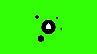 Liquid YouTube Bell Notification Animation Green Screen Effects