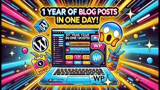 Set Up a Year of Blog Posts in One Day! (ChatGPT + WP)