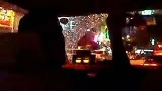 In a Taxi wit a complete Idiot