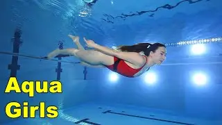 Underwater Woman Swimming