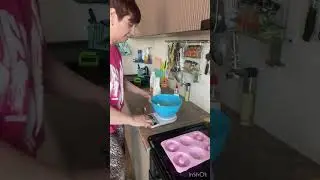 Кексы творожно-морковные