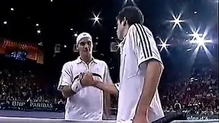 Roger Federer vs Tim Henman 2003 Paris QF Highlights