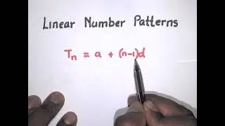 Linear Number Patterns