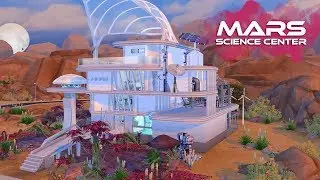 MARS SCIENCE CENTER Sims 4 || Speed Build || Simsbiosis