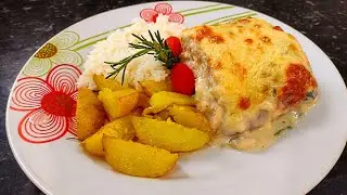 Tilápia Gratinada à Fiorentina