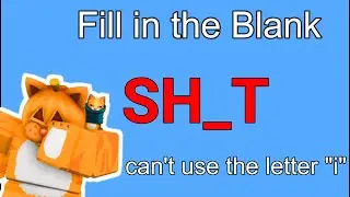 ROBLOX What's The Word is VERY STRANGE...