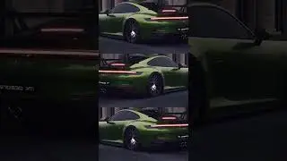 Porsche gt3 with bmw