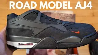 UNBOXING Nigel Sylvester Air Jordan 4 RM Driveway Grey "Bike Air" - Sold Out New AJ4 Model!