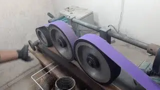 Breve vídeo sobre a regulagem das lixas da Lixadeira Duplo hollow