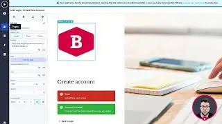 Changing and styling your application template