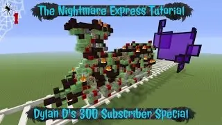 Minecraft: [300 SUB SPECIAL] PART 1 Train Tutorial |  The Nightmare Express | Java 1.15.2+