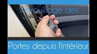 How to activate/deactivate child safety on your vehicle (rear door lock)
