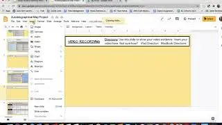 How to Upload and Insert a Video to Google Slides (MacBook)