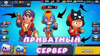 ПРИВАТНЫЙ СЕРВЕР С БИ, МАКСОМ И СО ВСЕМИ ОБНОВЛЕНИЯМИ/КАК СКАЧАТЬ ПРИВАТНЫЙ СЕРВЕР БРАВЛ СТАРС/✅✅✅✅✅