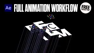 BBC Film 3D logo | After Effects Animation Workflow