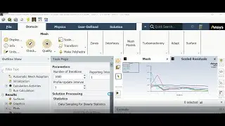 Setup and Results of Wind Turbine blades at different angles in Ansys workbench Fluent.