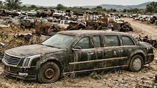 I Restored Cadillac One – The US President’s Armored Limo (ASMR) #restoration